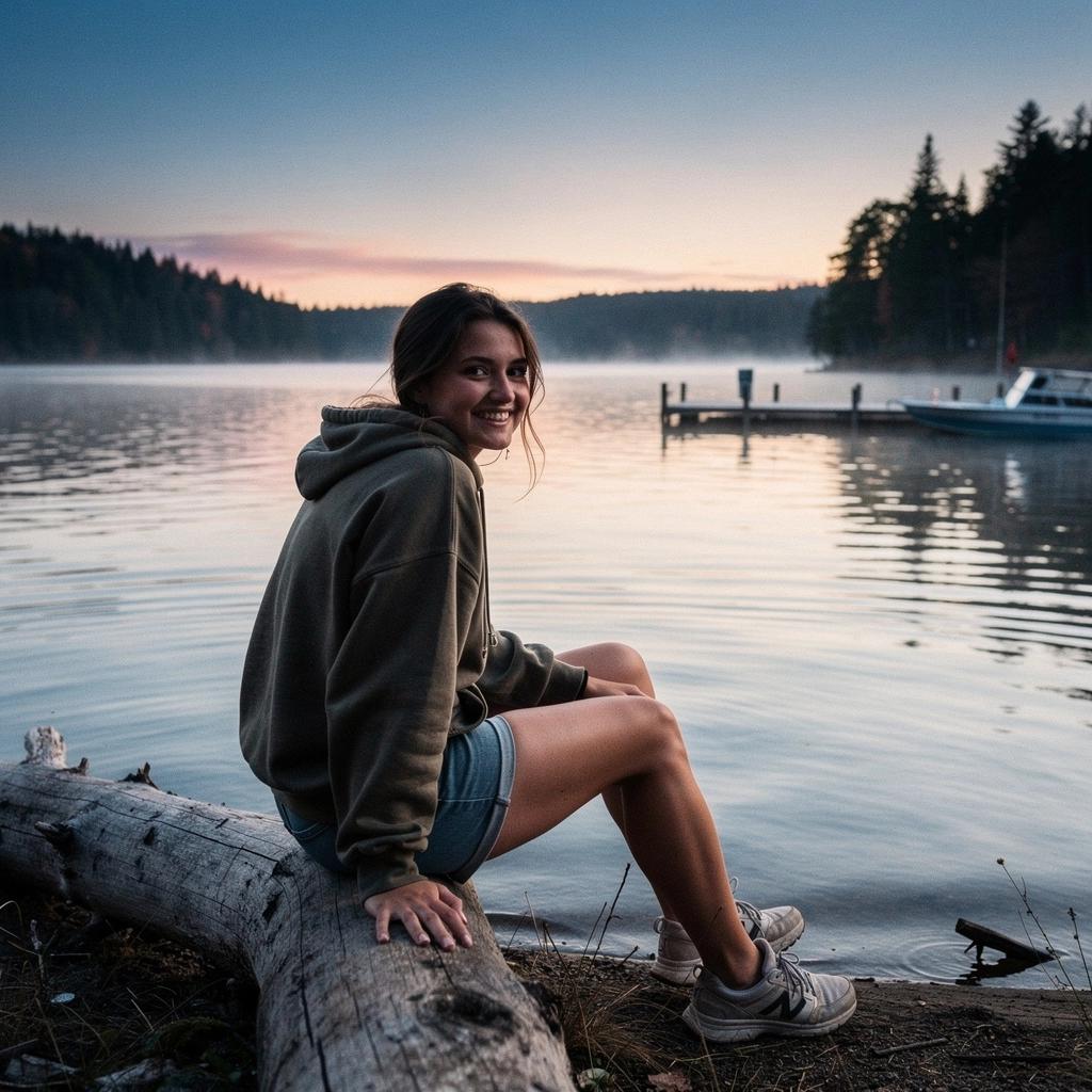 Рыба, пойманная и аккуратно выпущенная обратно в воду.